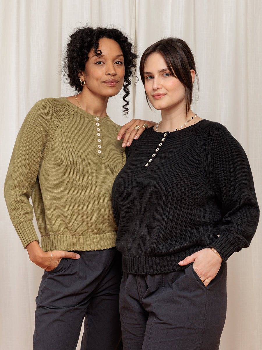 River Henley Sweater